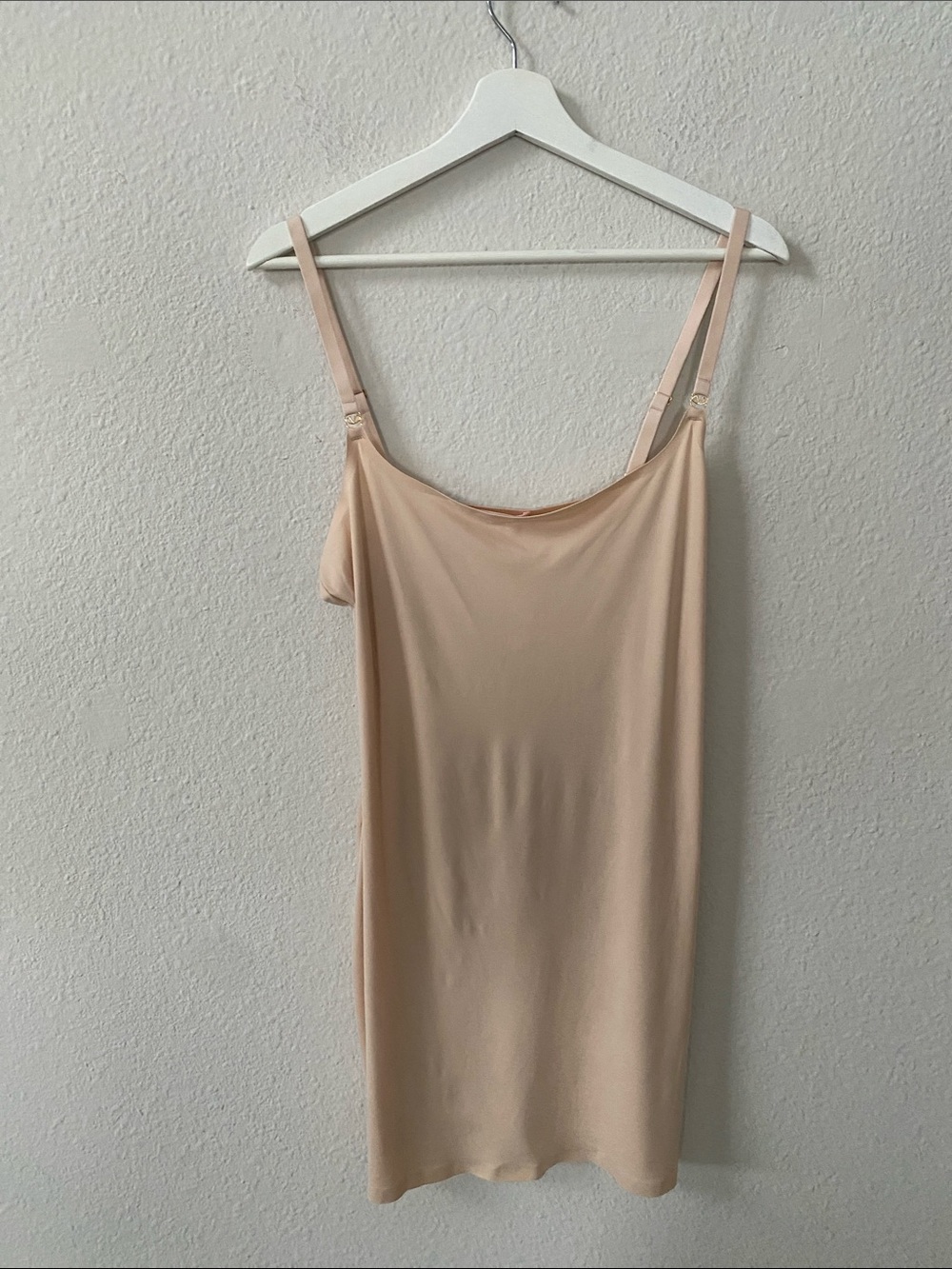 NWT Victoria's Secret Nude Beige Slip Camisole Dress XL